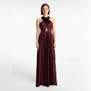 ALC burgundy dress